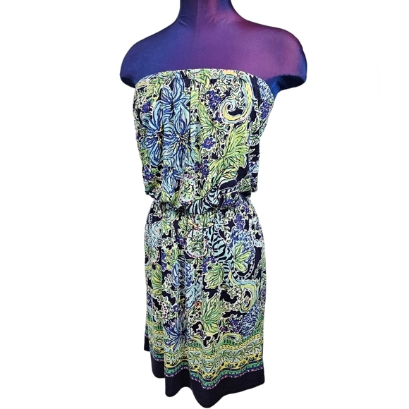 Lilly Pulitzer Matyson Dress Escape Artist Mini Dress Size XS Women's - Picture 3 of 11
